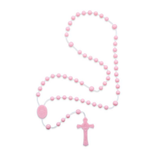 Pink Plastic Rosary