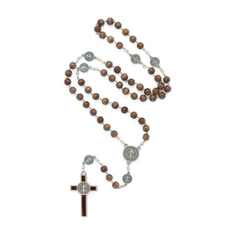 São Bento Imbuia Wood Rosary