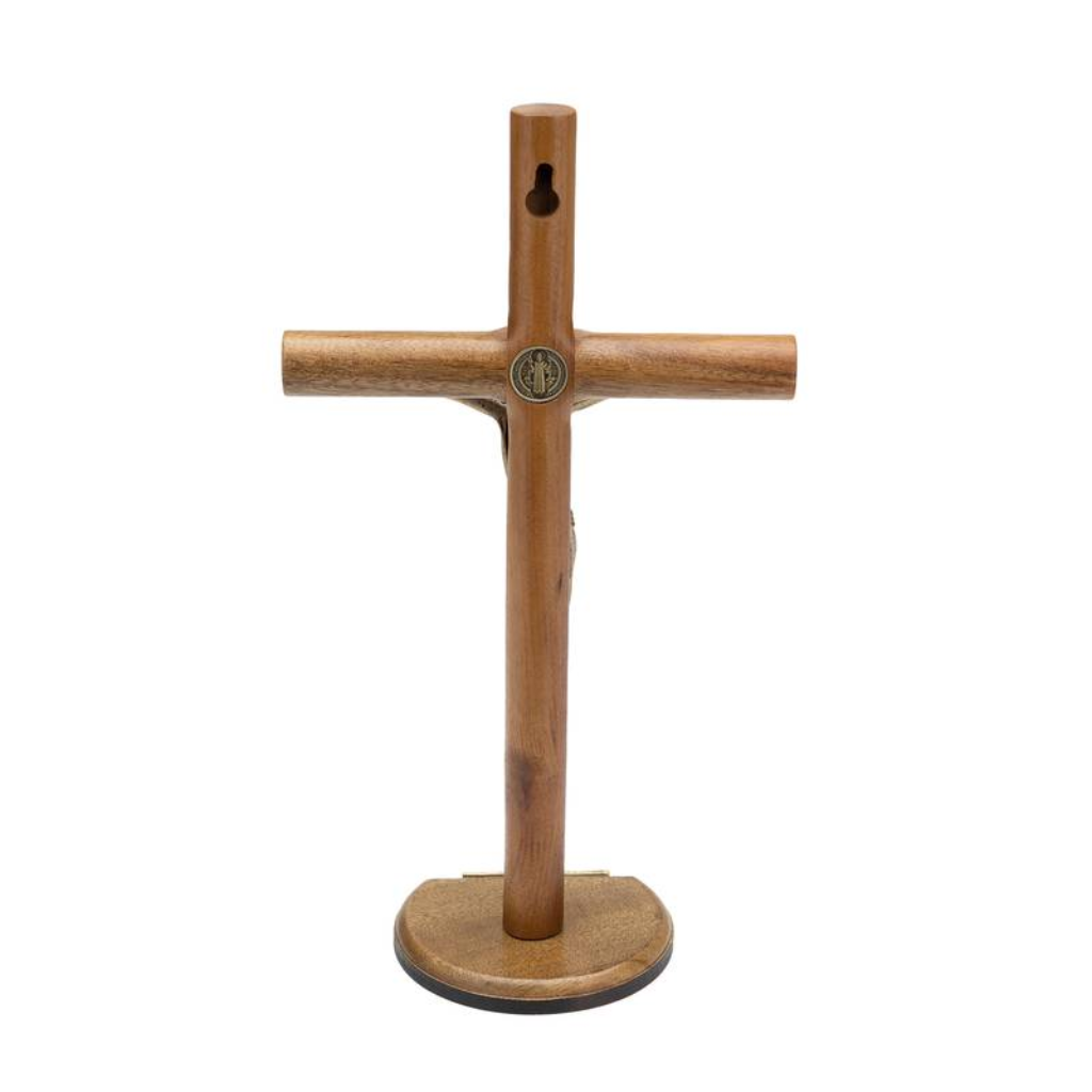 Table/Wall Crucifix 26cm Behold the Lamb of God!