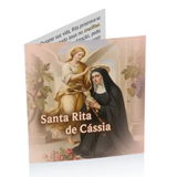 Terço Historia De Santa Rita Mad - 8mm - Preto Fosco