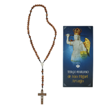 Saint Michael Rosary with relic from Saint Michael's grotto