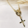 Semi-Jewelry Necklace Our Lady of Fatima 