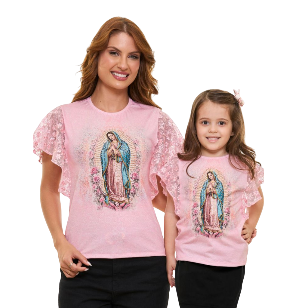 Baby Look Nossa Senhora de Guadalupe
