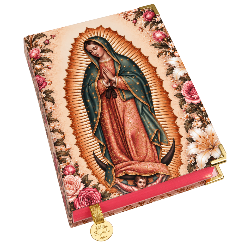 Bíblia Ave-Maria Personalizada - Nossa Senhora de Guadalupe