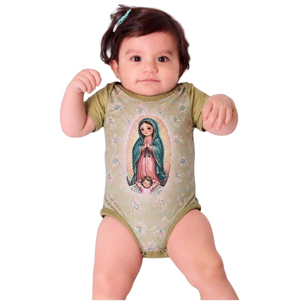 Body Bebê Nossa Senhora de Guadalupe