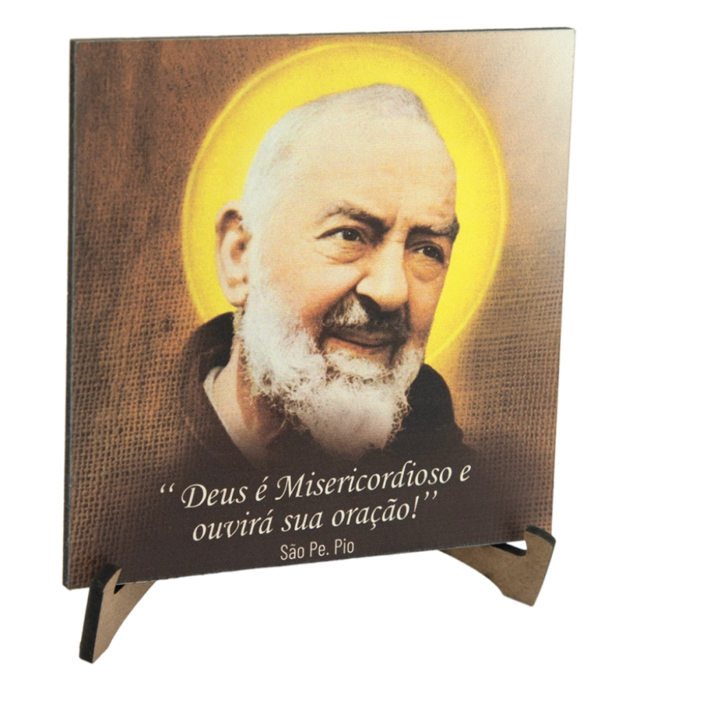 Cuadro de mesa Padre Pío