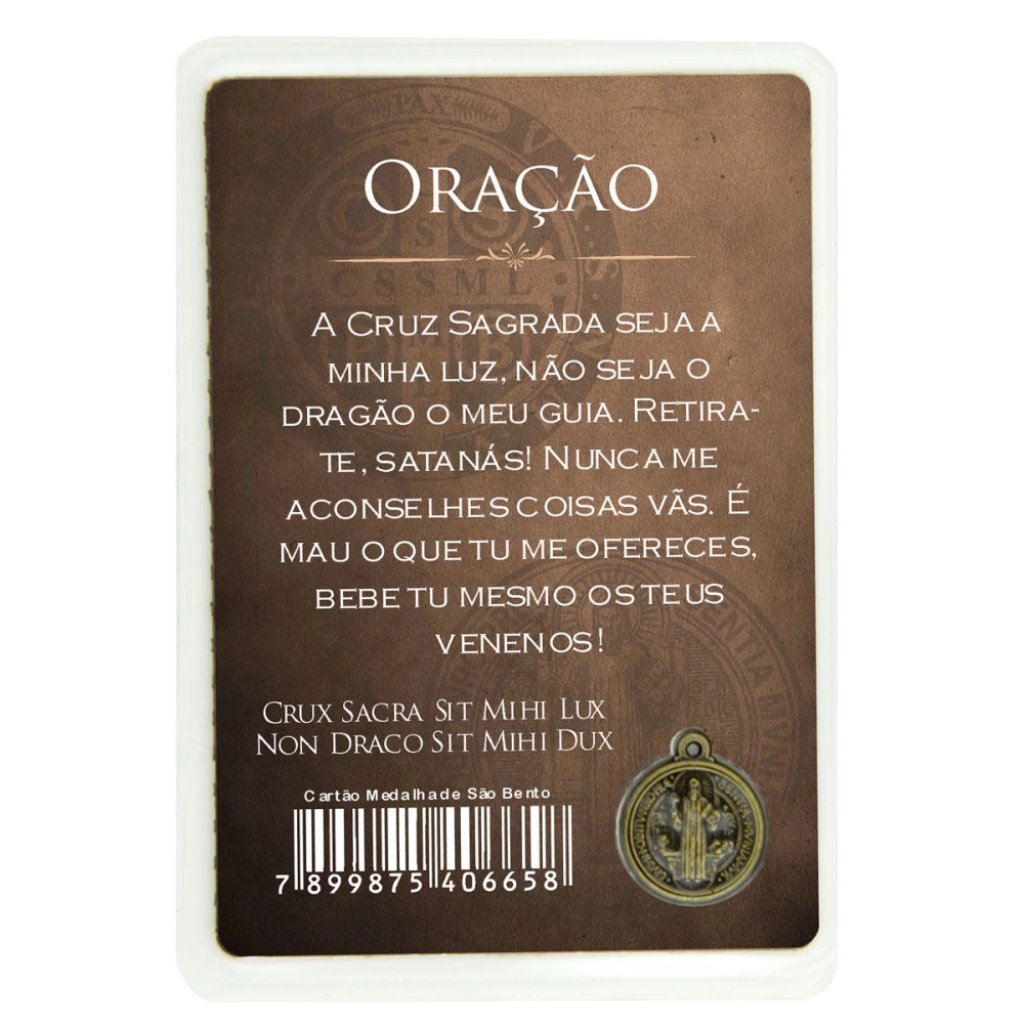 Tarjeta Medalla de San Benito