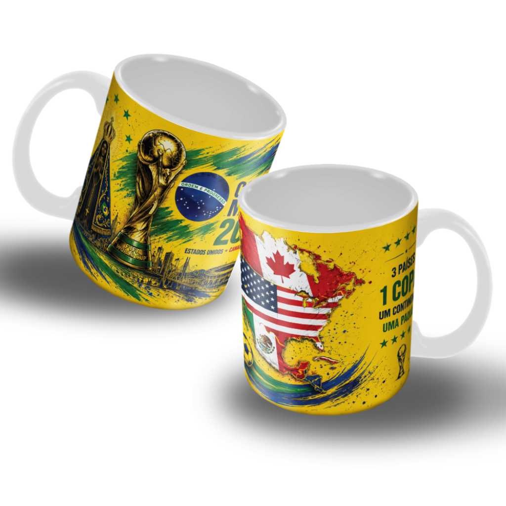 Caneca Copa-Amarela