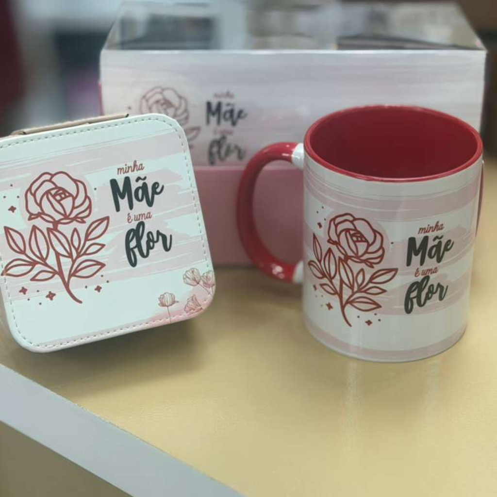 Mother's Day Gift Set - My Mom is a Flower