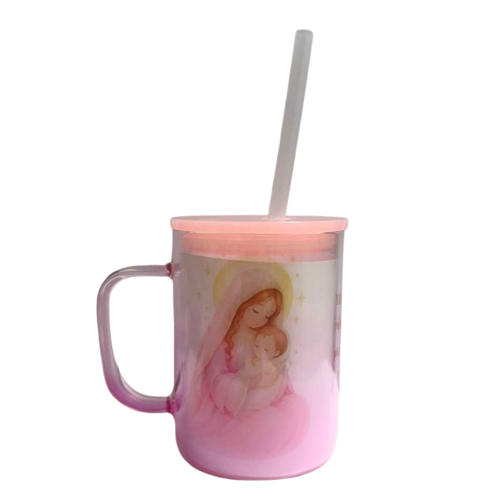 Taza de cristal de Nuestra Señora - Especial Día de la Madre