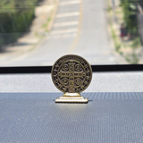 Medalha de São Bento - Autocolante Níquel