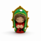 Nossa Senhora de Guadalupe em Crochê – 7 cm