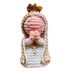 Mini Santinha - 11cm - Crochê