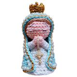 Mini Santinha - 11cm - Crochê