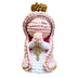 Mini Santinha - 11cm - Crochê