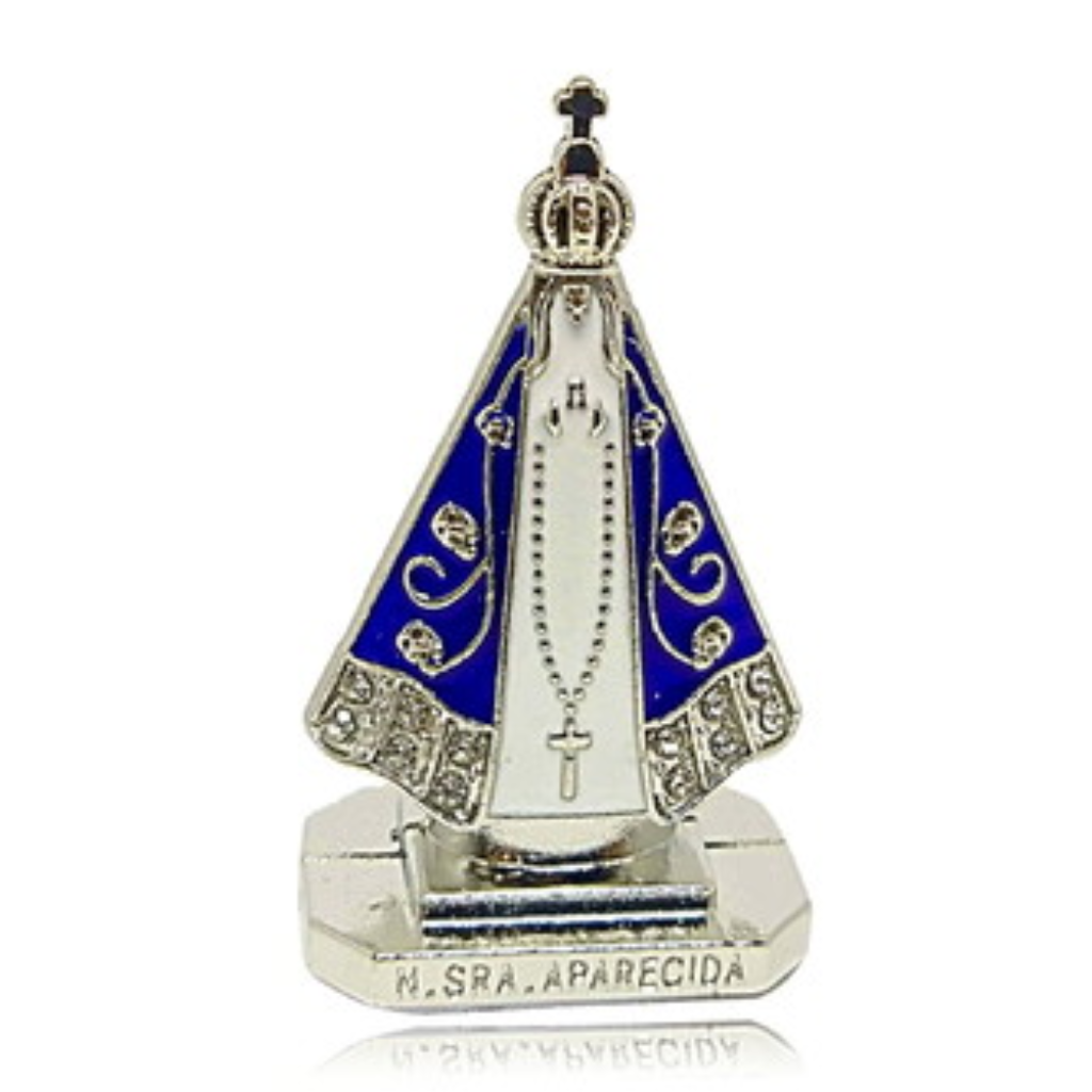 Santinha N. S. Aparecida Para Carro 8cm