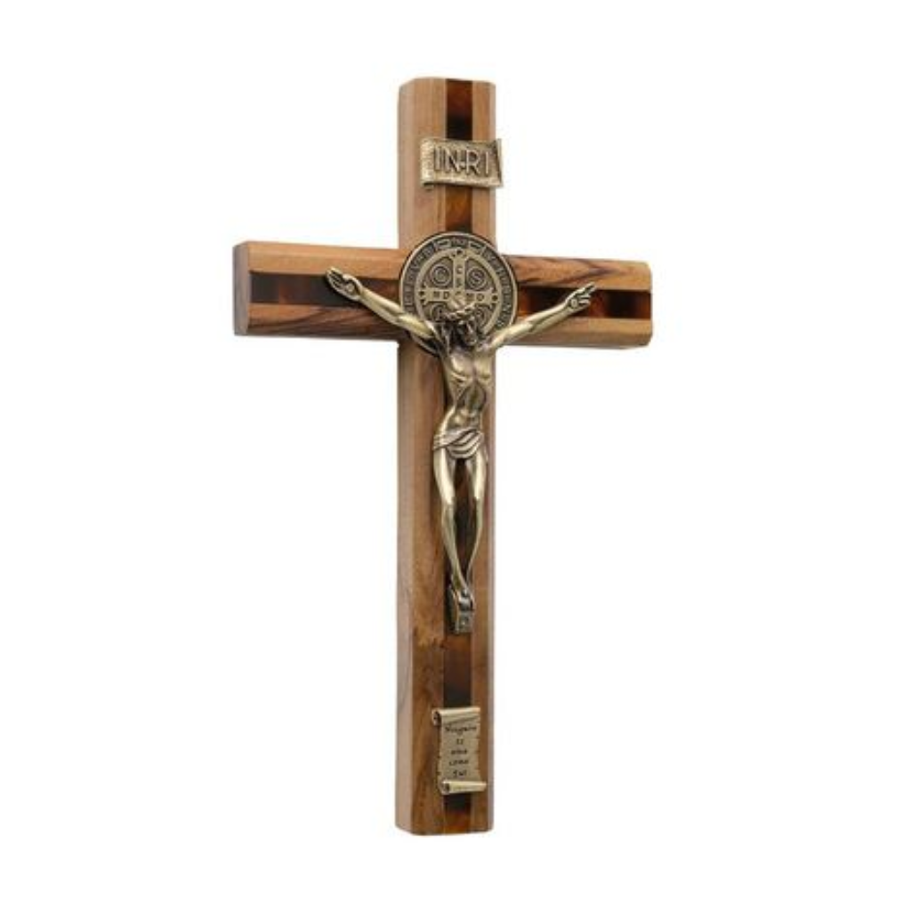 Crucifixo De Parede Madeira 26 Cm