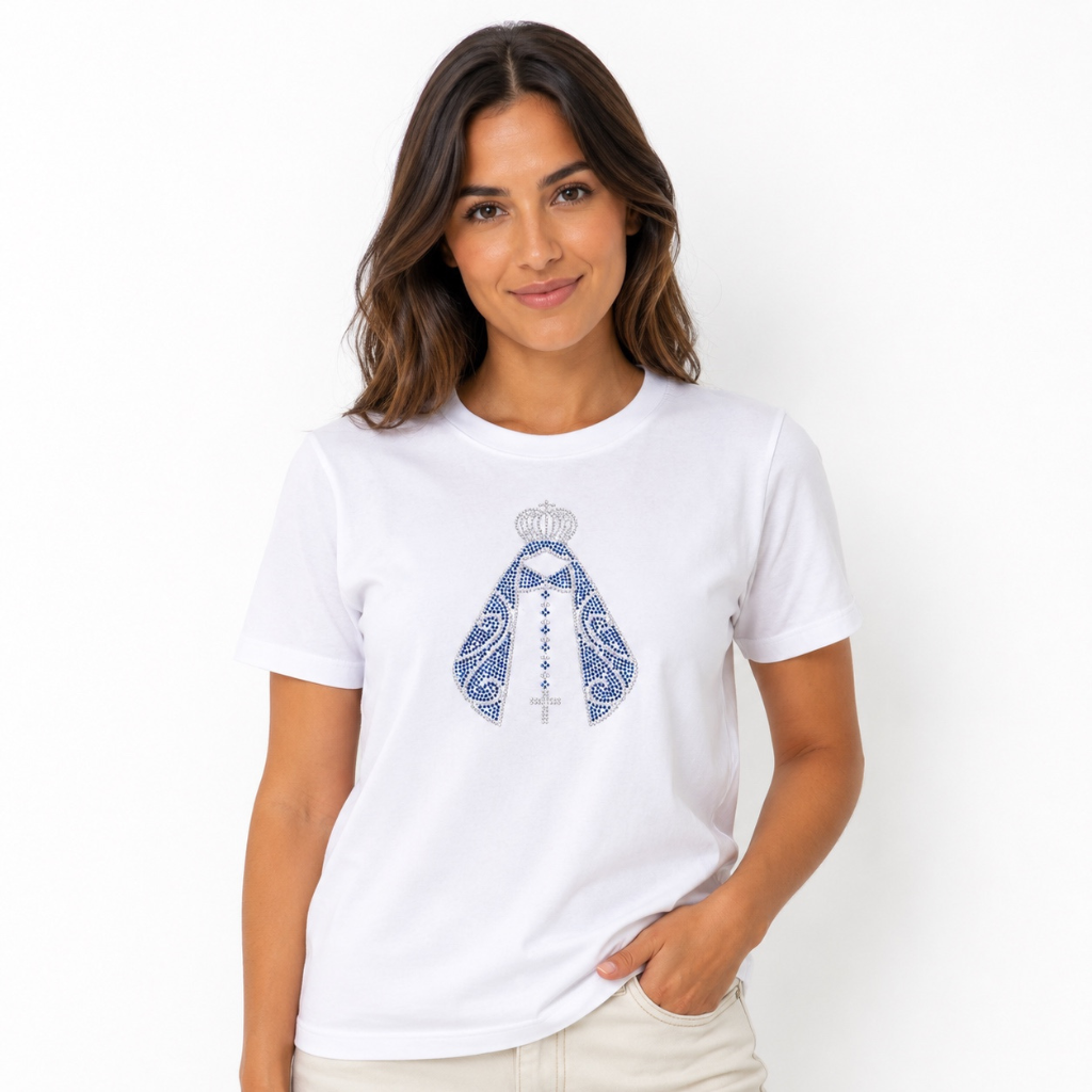Camiseta Nossa Senhora Aparecida Pedras