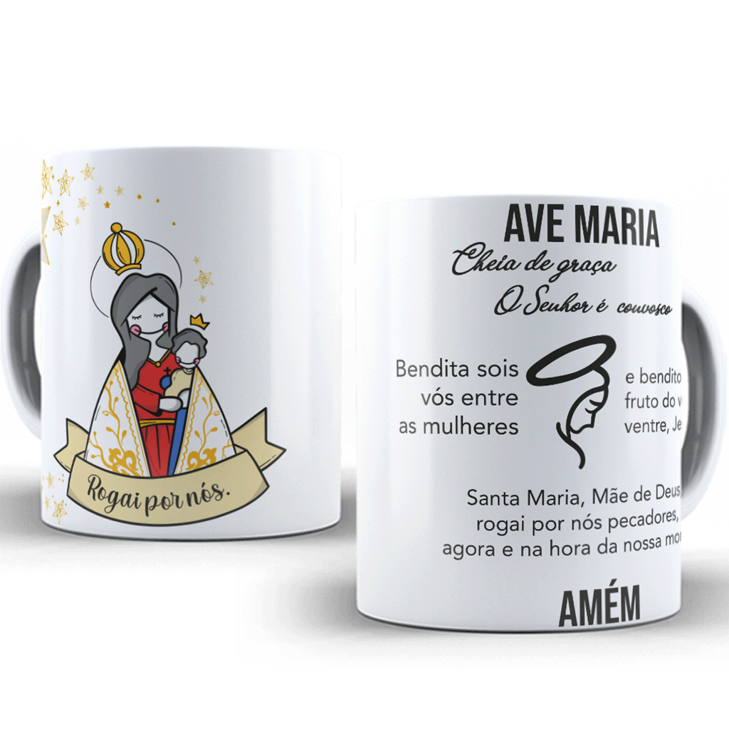 Caneca Ave Maria – 11oz