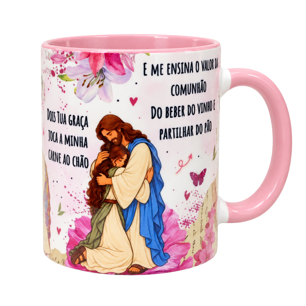 Caneca “Ah, Jesus, Quebra o Meu Orgulho”