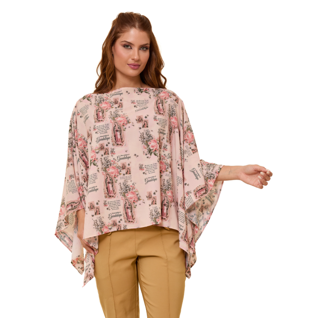 Our Lady of Guadalupe Scarf Blouse