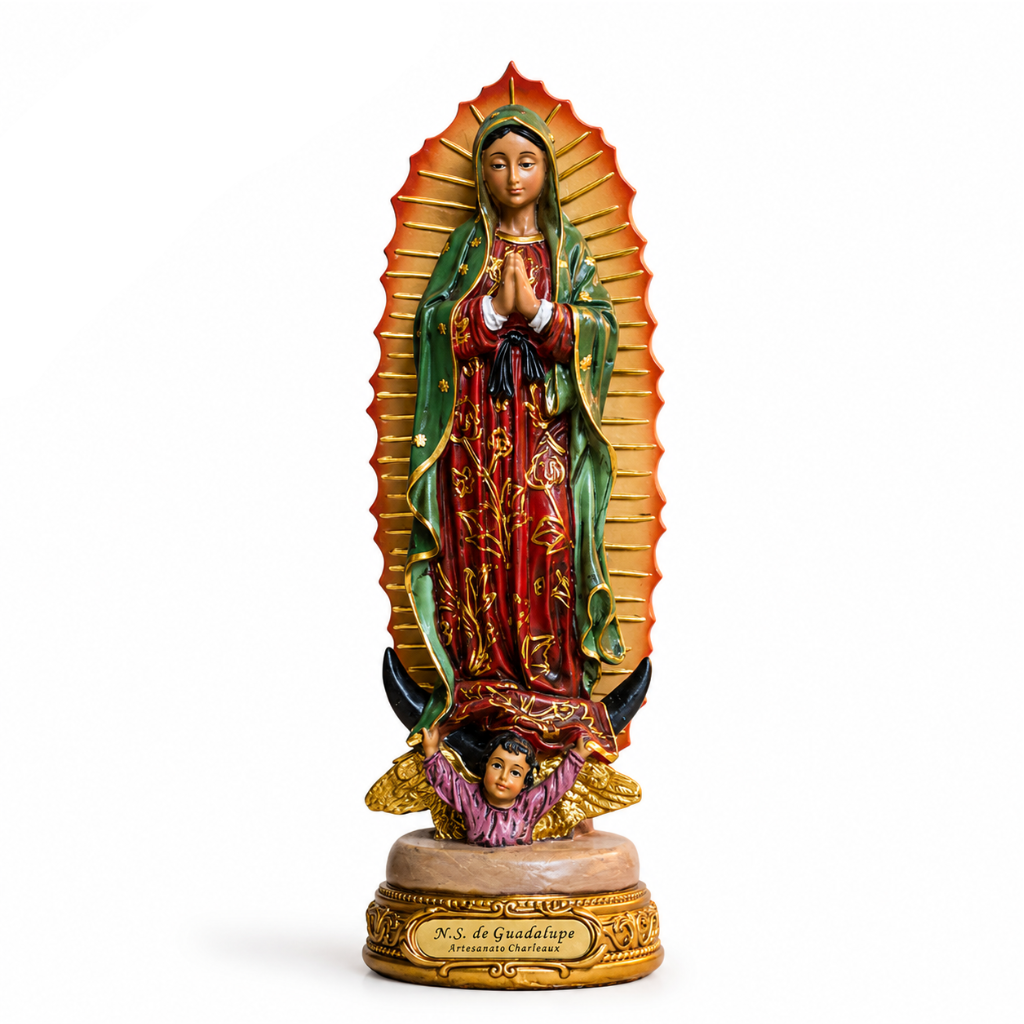 N. Sra. de Guadalupe 20cm Resina
