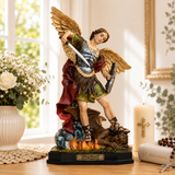 São Miguel Arcanjo 20cm Resina
