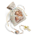 Terço Infantil Anjo Da Guarda Branco