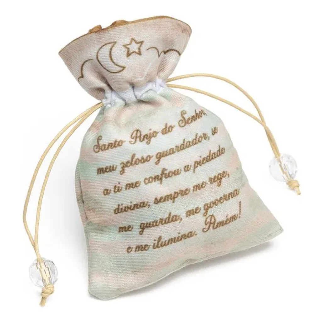 Terço Infantil Anjo Da Guarda Branco