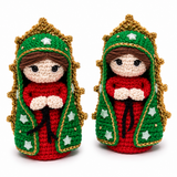 Nossa Senhora de Guadalupe em Crochê – 11 cm