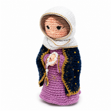 Nossa Senhora das Lágrimas em Crochê – 15cm