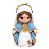 Nossa Senhora das Graças - 11cm - Crochê