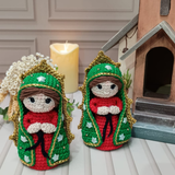 Nossa Senhora de Guadalupe em Crochê – 11 cm