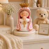 Mini Santinha -Rosa - 9cm