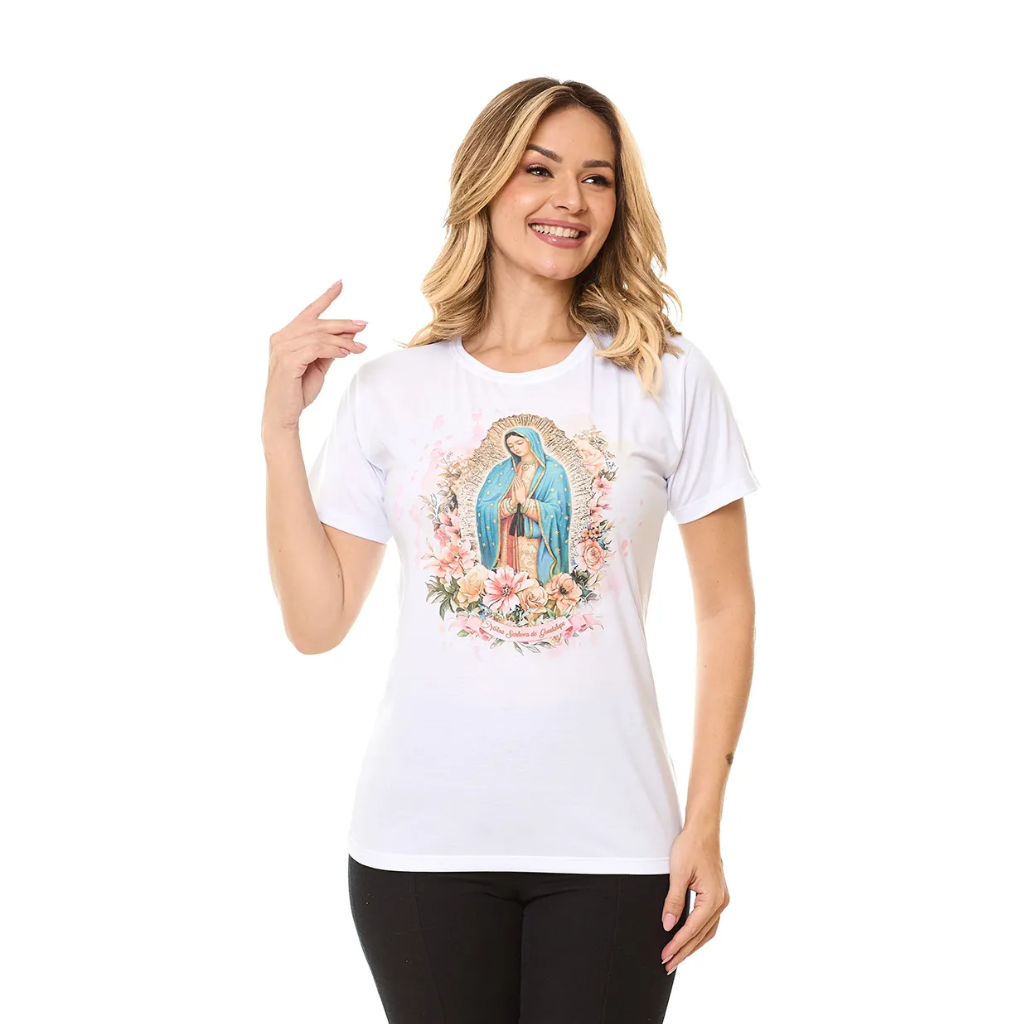 Baby Look Nossa Senhora de Guadalupe