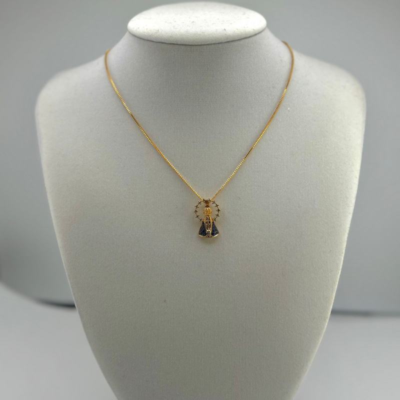 Our Lady of Aparecida Semi-Jewelry Necklace