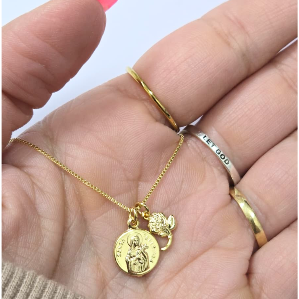 Saint Therese Necklace (Semi-jewelry)