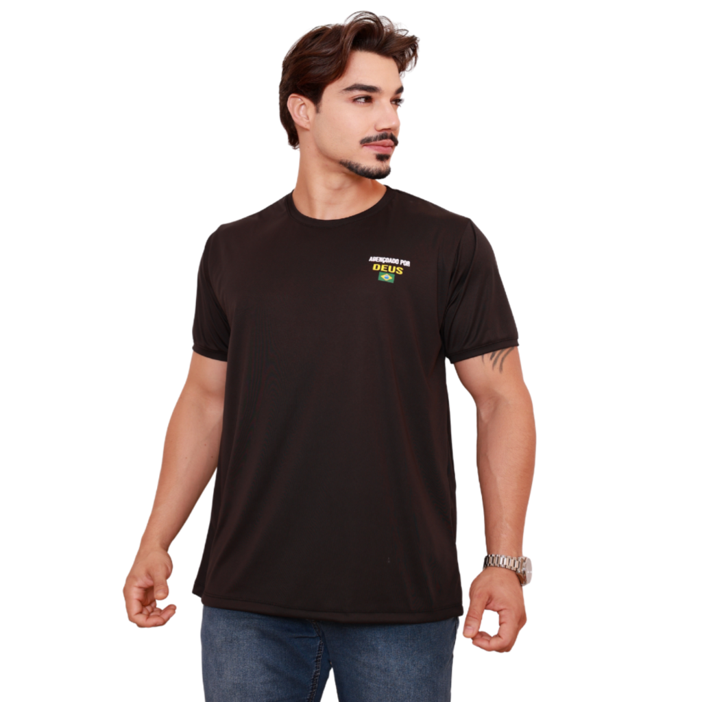 Camiseta Abençoado por Deus