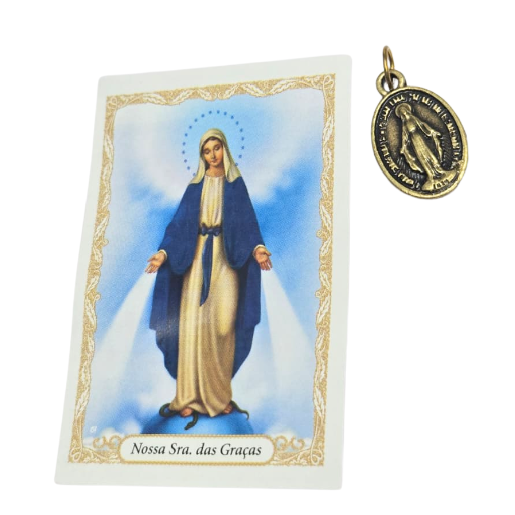 Medalha com Oração
