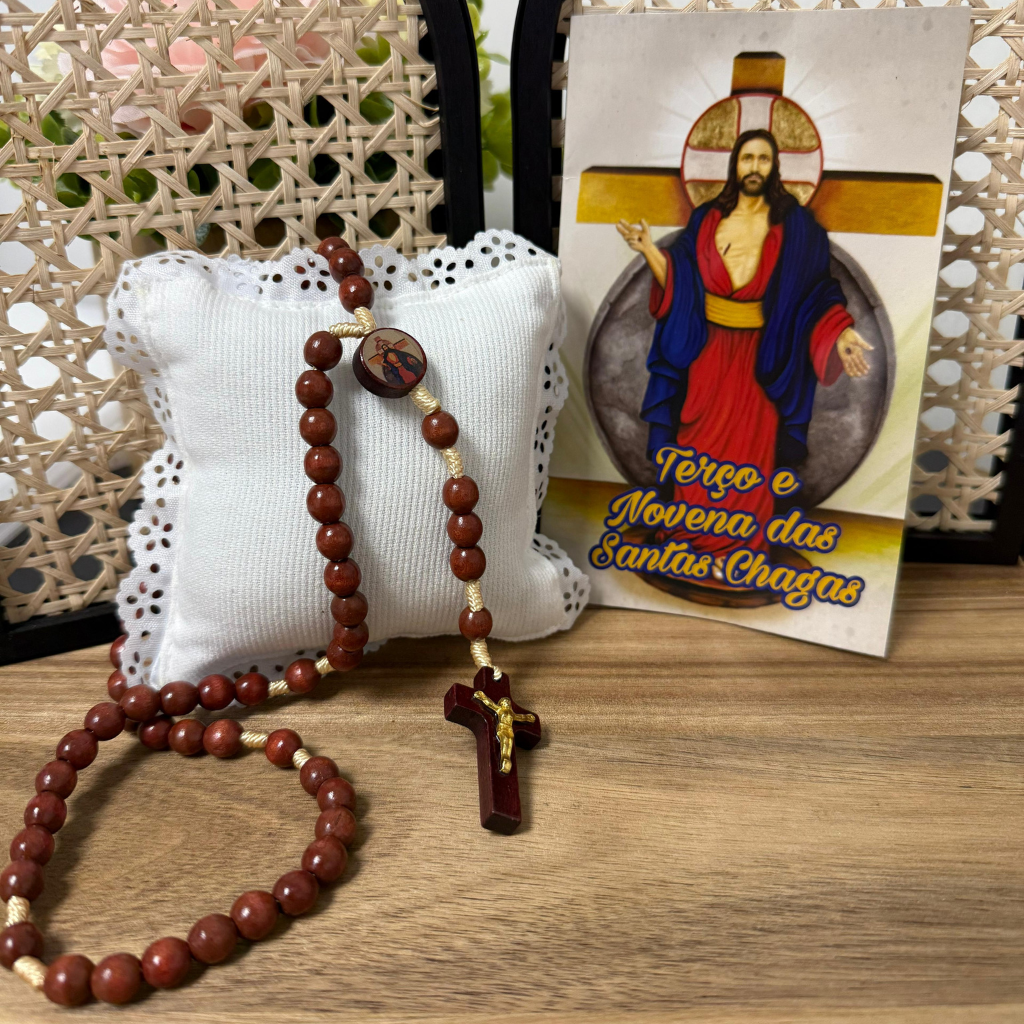 Terço Santas Chagas De Jesus
