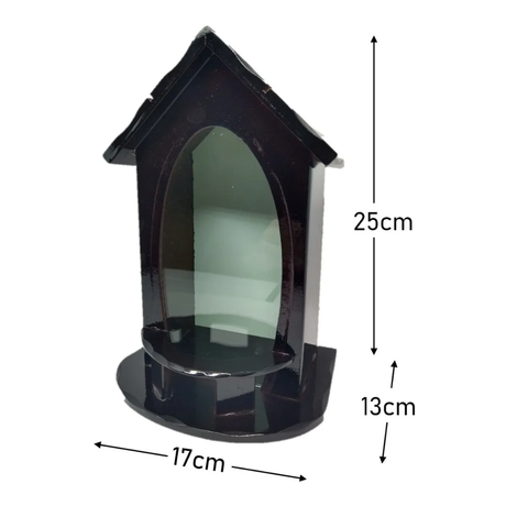 Imagem São José Resina 15cm + Oratório Com Luz