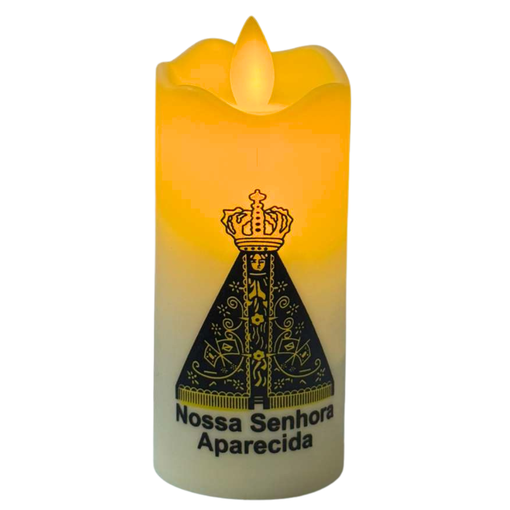 Vela Led Eletrônica Nossa Senhora Aparecida