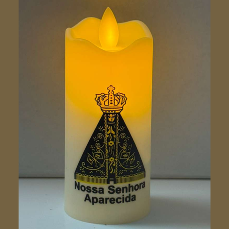 Vela Led Eletrônica Nossa Senhora Aparecida