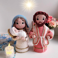 Crocheted Nativity Scene – Handmade