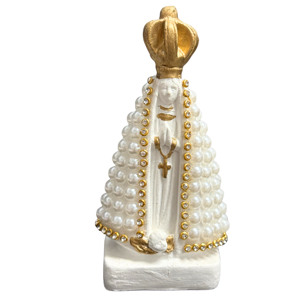Image of Our Lady of Aparecida, White - 10cm