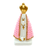 Image of Our Lady of Aparecida in Pink - 10cm