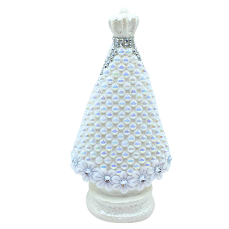 Image of Our Lady of Aparecida, White - 15cm
