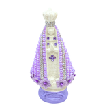 Image of Our Lady of Aparecida in Purple - 15cm