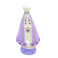 Image of Our Lady of Aparecida in Purple - 15cm