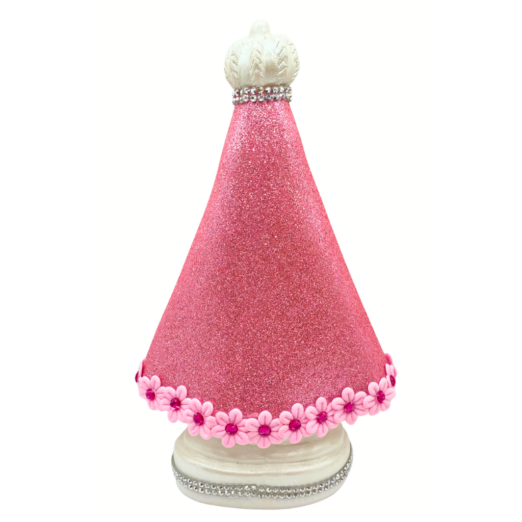 Image of Our Lady of Aparecida in Pink - 22cm